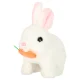 Interactive Plush Bunny with Carrot and Carrier Basket KX3153