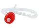 Manuālais sūknis šķidrumu pārsūknēšanai, balts ar sarkanu