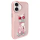 Nimmy Glasses Cool Cat Case for iPhone 16, Pink