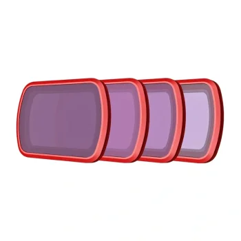 PGYTECH ND filter set for Osmo Pocket 3/4, ND8–ND64