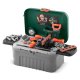 Ricokids 772300 Kids Workbench 3-in-1 Tool Set, Green