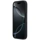 Mercedes Leather Mesh with Bow Line MagSafe Case for iPhone 17 Pro, Black