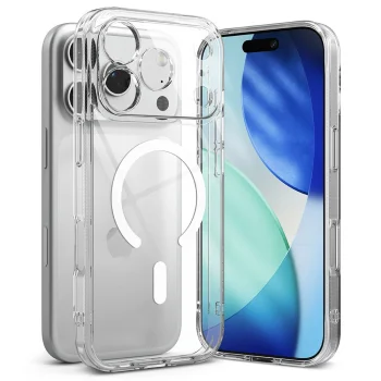 Ringke Fusion Magnetic MagSafe Case for iPhone 17 Pro Max, Clear