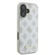 Guess iPhone 16 Case Peony Script Logo MagSafe, White