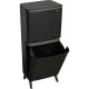 Brabantia SortUp Hi 20+25L Recycling Waste Bin, Dark Grey