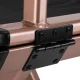 Activeshop Alu Folding Makeup Chair, Rose Gold