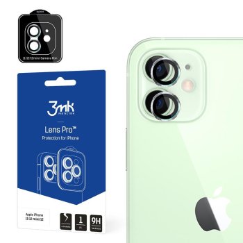 Apple iPhone 11 / 12 / 12 mini 3MK Lens Protection Pro With Mounting Frame
