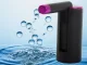 Electric Water Pump USB Foldable Dispenser for Bottles, Black