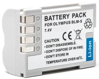 Extra Digital Battery for Olympus PS-BLM5