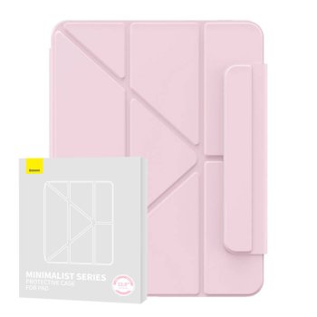 Apple iPad Pro 12.9 (2020 2021 2022) Baseus Minimalist Tablet Cover Case, Pink