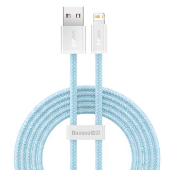 USB to Lightning Cable Baseus CALD000503 2.4A 2m Blue