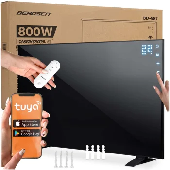 Infraraudonųjų spindulių šildymo skydelis Berdsen BD-987, 800 W