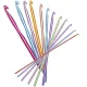 Ruhhy Crochet Hook Set with Case, 12 pcs, 2-8 mm