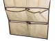 Fabric Wardrobe Organizer for Jewelry and Accessories, 90x45 cm, Beige