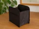 Car Seat Back Organizer with Phone Pocket, Black
