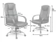 Sofotel 2210 Faux Leather Office Chair, Black