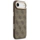Guess 4G PU Classic Logo MagSafe Phone Case Cover iPhone 17 Air - Brown