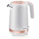 Berdsen BD-705 Electric Kettle, 1.7L, White/Copper