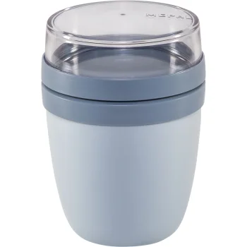 Mepal Lunchpot Ellipse mini Lunch Box, 300+120 ml, Nordic Blue