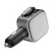 Cuktech CC903P 100W Car Charger with Retractable USB-C Cable Gray