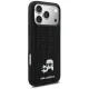 Karl Lagerfeld Rhinestones Karl&Choupette Pin Phone Case Cover iPhone 17 Pro Max - Black
