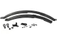 Universal bike mudguards set front and rear, 2 pcs, black