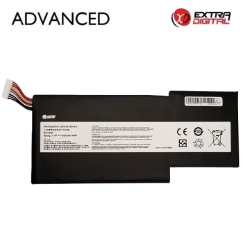 Laptop Battery MSI BTY-M6K, 4300mAh, Extra Digital