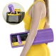 Trigger Point Massage Roller with Nubs CARE+ 45 cm, purple