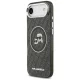 Karl Lagerfeld IML Glitter Karl & Choupette Heads Logo MagSafe iPhone Air Case - Black
