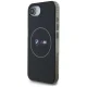BMW IML Metal White Circle MagSafe Case for iPhone 16e, Black