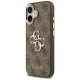 Guess 4G PU Big 4G Classic Logo Case for iPhone 17 Brown