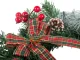 Christmas garland decoration door wall