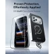 ESR UltraFit Classic Tempered Glass for iPhone 18 Pro Max / 17 Pro Max, 2-Pack, Black