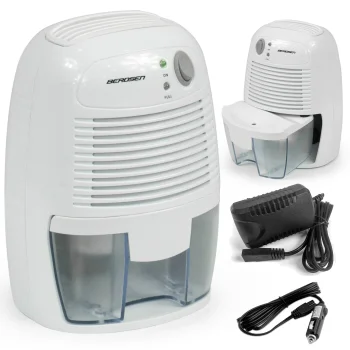 Air Dehumidifier, Moisture Absorber + Car Power Supply, Berdsen BR-68W