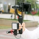 Ulanzi PT-3 Mounting Bracket with 3 Cold Shoe Mounts and 1/4\" Thread