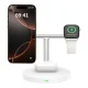 Tech-Protect QI15W-A35 3-in-1 MagSafe Wireless Charger White