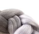 Kanekalon Synthetic Ombre Afro Braids for Hairstyles 60cm, Black-White