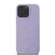 Guess iPhone 16 Pro Max Case Saffiano Peony Classic Logo MagSafe, Purple