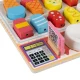 Kruzzel 00022494 Wooden Ice Cream Shop for Kids