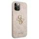 Guess GUHCP12M4GMGPI iPhone 12/12 Pro 6,1\\\" pink hardcase 4G Big Metal Logo