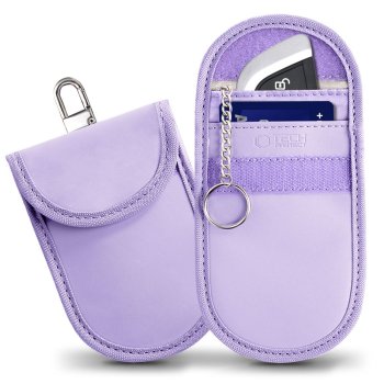 Tech-Protect KLR100 RFID automašīnas atslēgu maciņš, violets