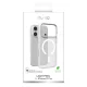 Puro Lightfeel Case for iPhone 17 Pro with MagSafe, Transparent/White