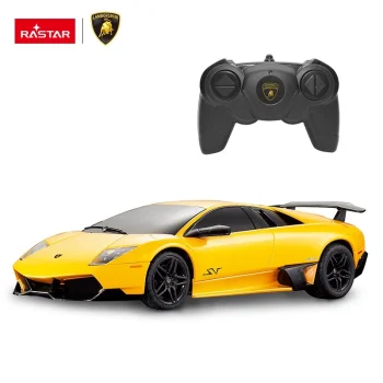 Remote Control Car Rastar Lamborghini Murcielago 1:24, Yellow