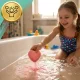 Heart-Shaped Bath Bombs for Kids and Adults, 6 Pcs