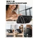 Supcase iPhone 17 Air Case IBLSN Ares Flip Mag MagSafe, Black
