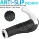 Rockbros BT1007W Bicycle Grips with Horns, White