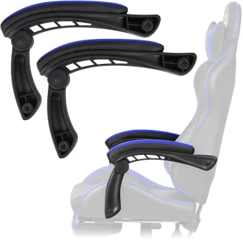 Sofotel Armrests for Cerber Chair, Pair, Blue