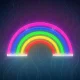 Forever Light FLNE14X LED Neon Rainbow, Multicolor