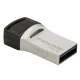 Transcend JetFlash 890S 128GB OTG USB Flash Drive, USB Type-C / USB 3.1