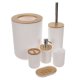6-Piece Bathroom Accessories Set Ruhhy 24635, White